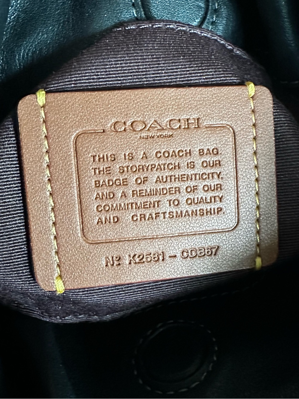 Coach Faye Mini Drawstring Bag - Picture 9 of 12